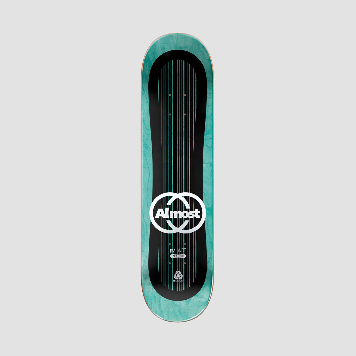 Almost Bauhaus Impact Pro Light Skateboard Deck Rodney Mullen/Black - 8" - Image 2
