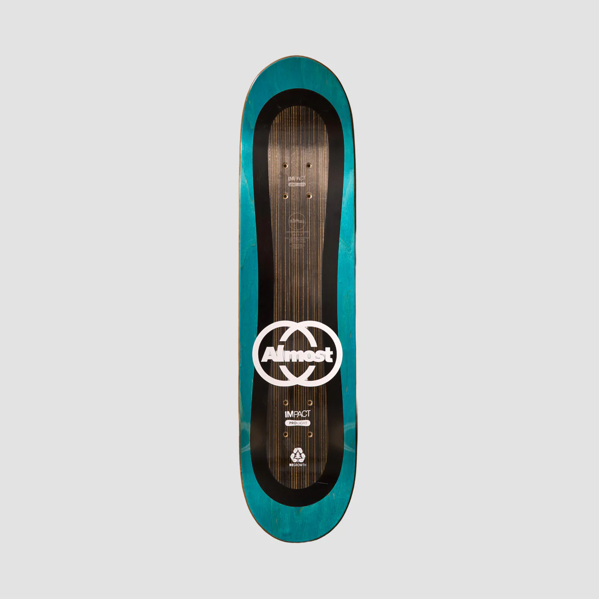 Almost Bauhaus Impact Pro Light Skateboard Deck Rodney Mullen/Yellow - 8" - Image 2