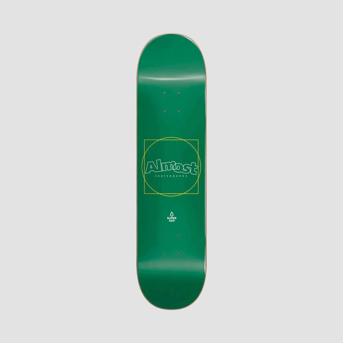 Almost Greener Super Sap R7 Skateboard Deck Green - 8.25"