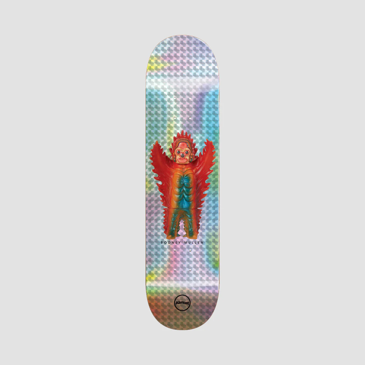 Almost Haroshi Monster Super Sap R7 Skateboard Deck Rodney Mullen - 8"
