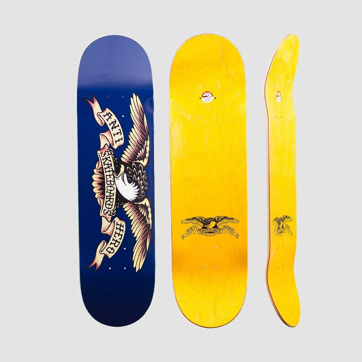 Antihero Classic Eagle Skateboard Deck Blue - 8.5" - Image 2