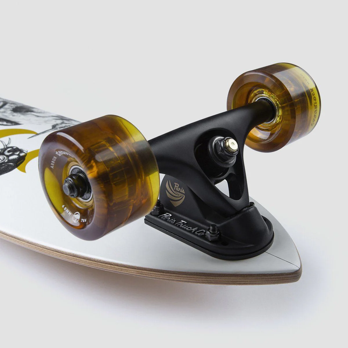 Arbor Bamboo Fish Longboard Skateboard - 37" - Image 3