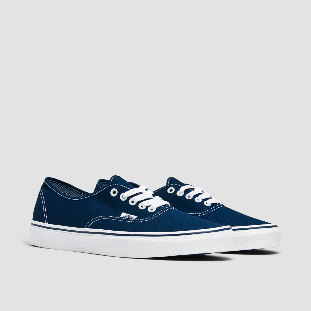 Vans Authentic Shoes - Angle Stripe Lining/Dress Blue/True White - Image 2
