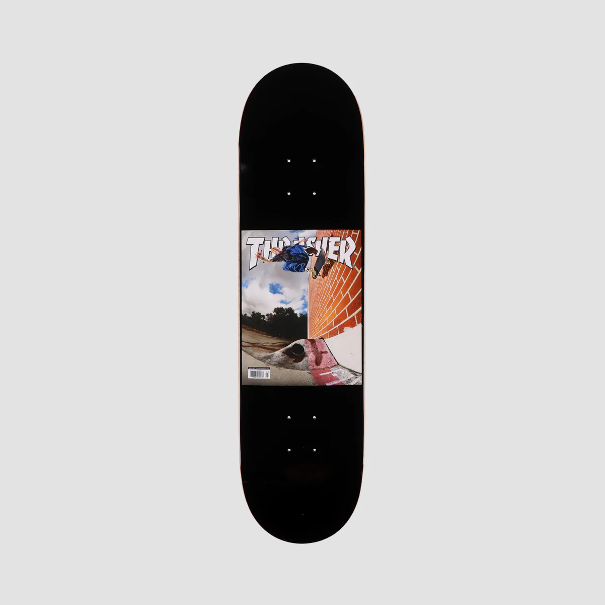 Baker Andrew Reynolds Thrasher Cover Skateboard Deck Black - 8.25"