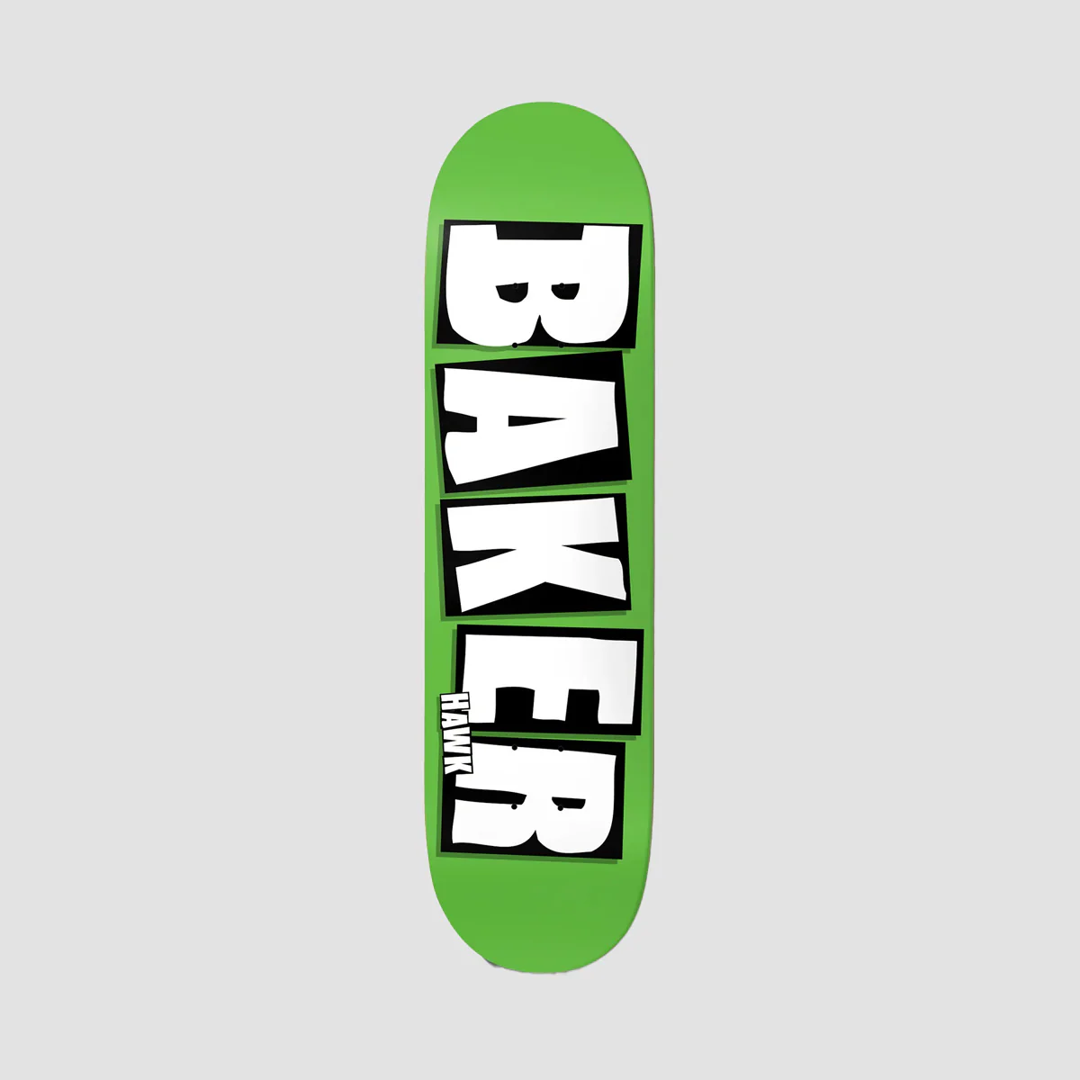 Baker Brand Name Riley Hawk B Squared Skateboard Deck Neon Green - 8.5"