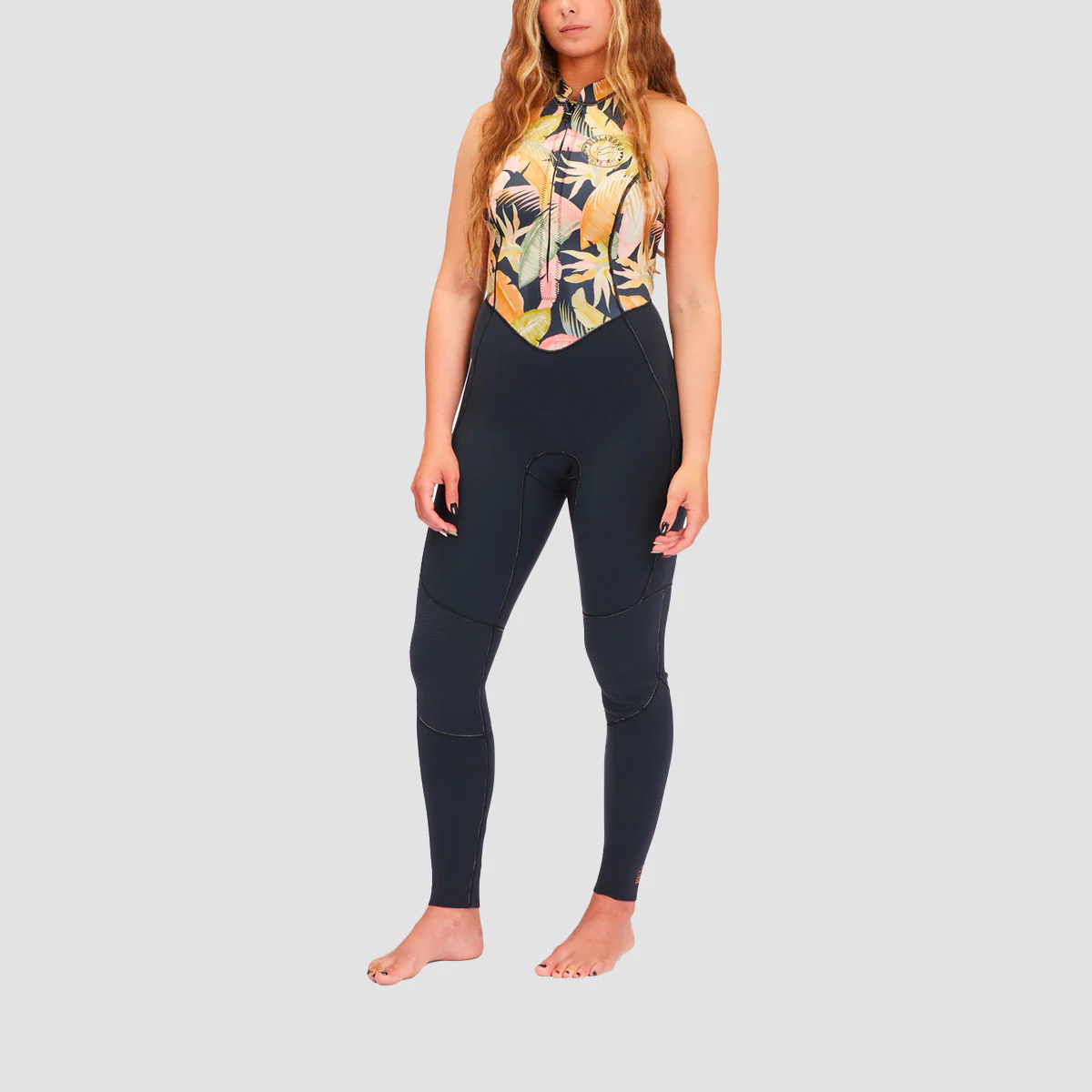 Billabong 2/2mm Salty Jane Long Jane Sleeveless Wetsuit Jungle Night - Womens - Image 2