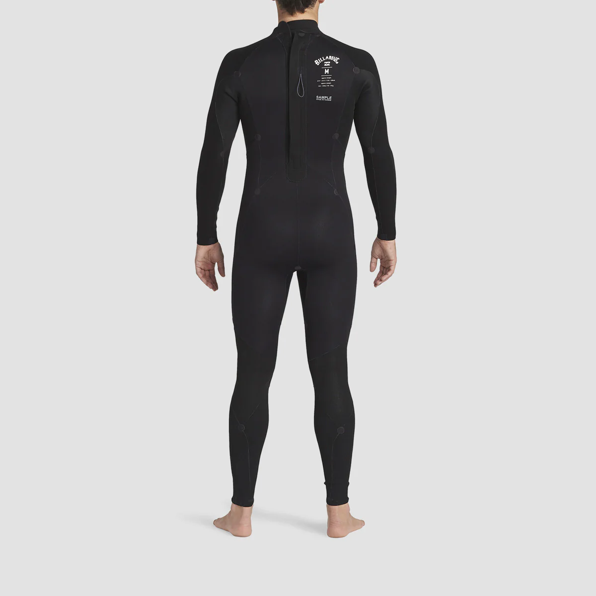 Billabong 3/2m Intruder Back Zip Wetsuit Black - Image 2