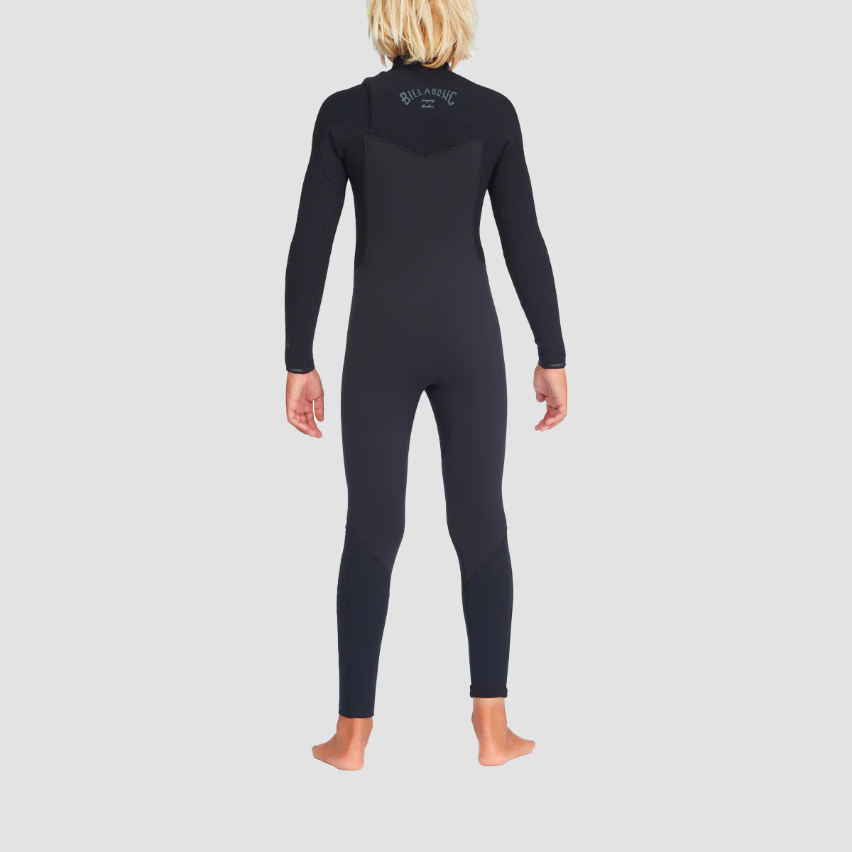 Billabong 4/3mm Revolution Chest Zip Wetsuit Black - Kids - Image 2