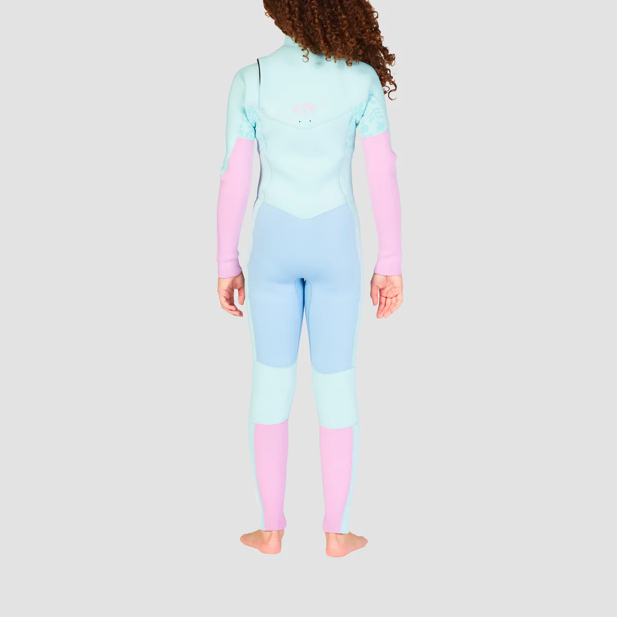 Billabong 4/3mm Synergy Chest Zip Wetsuit Iceberg - Girls - Image 2