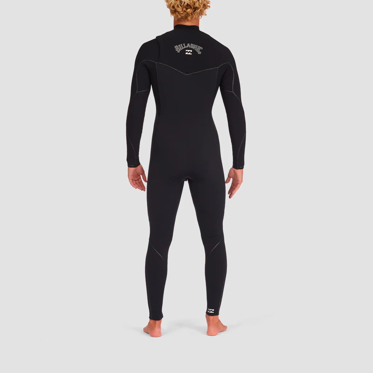 Billabong 5/4mm Furnace 2022 Chest Zip Wetsuit Black - Image 2