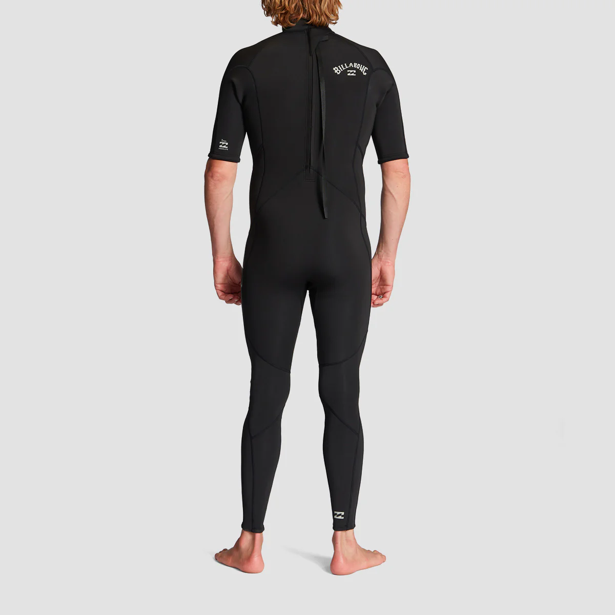 Billabong Absolute 2/2mm Back Zip Short Sleeve Wetsuit Black - Image 2