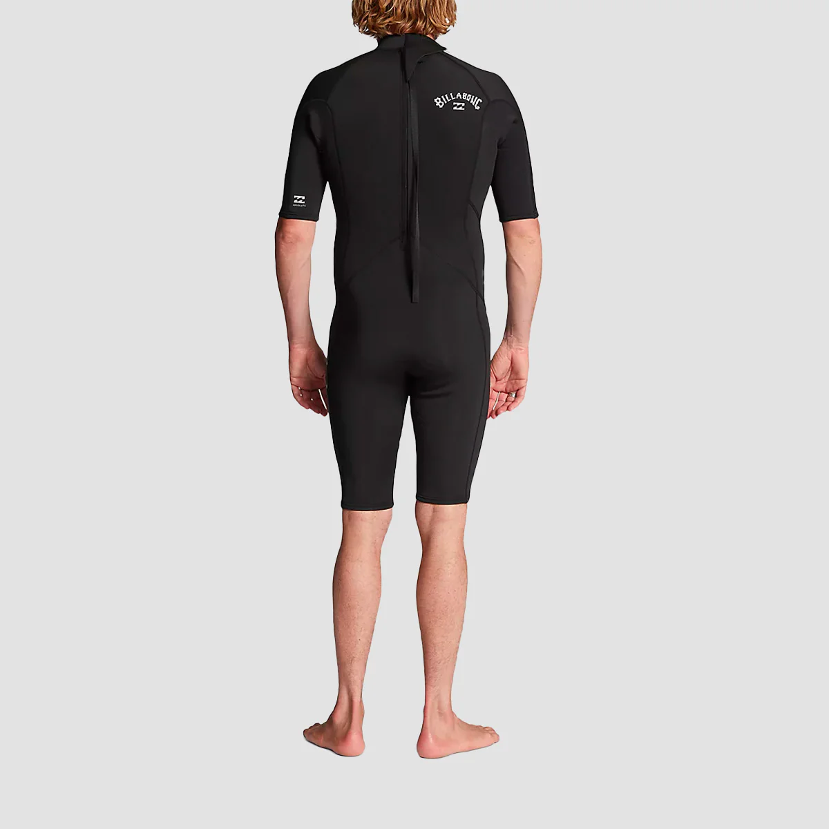 Billabong Absolute 2/2mm Back Zip Shorty Wetsuit Black - Image 2