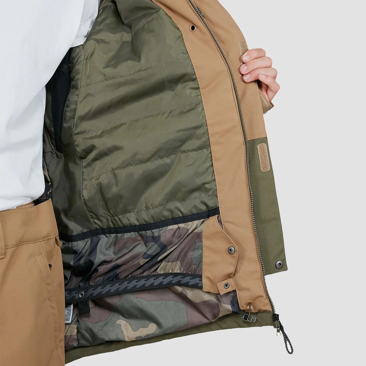 Billabong Adversary Snow Jacket Ermine - Image 3
