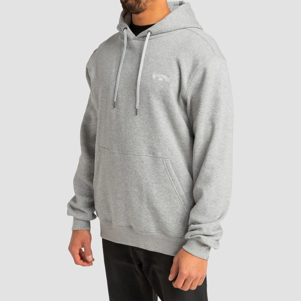 Billabong Arch Pullover Hoodie Grey Heather - Image 2