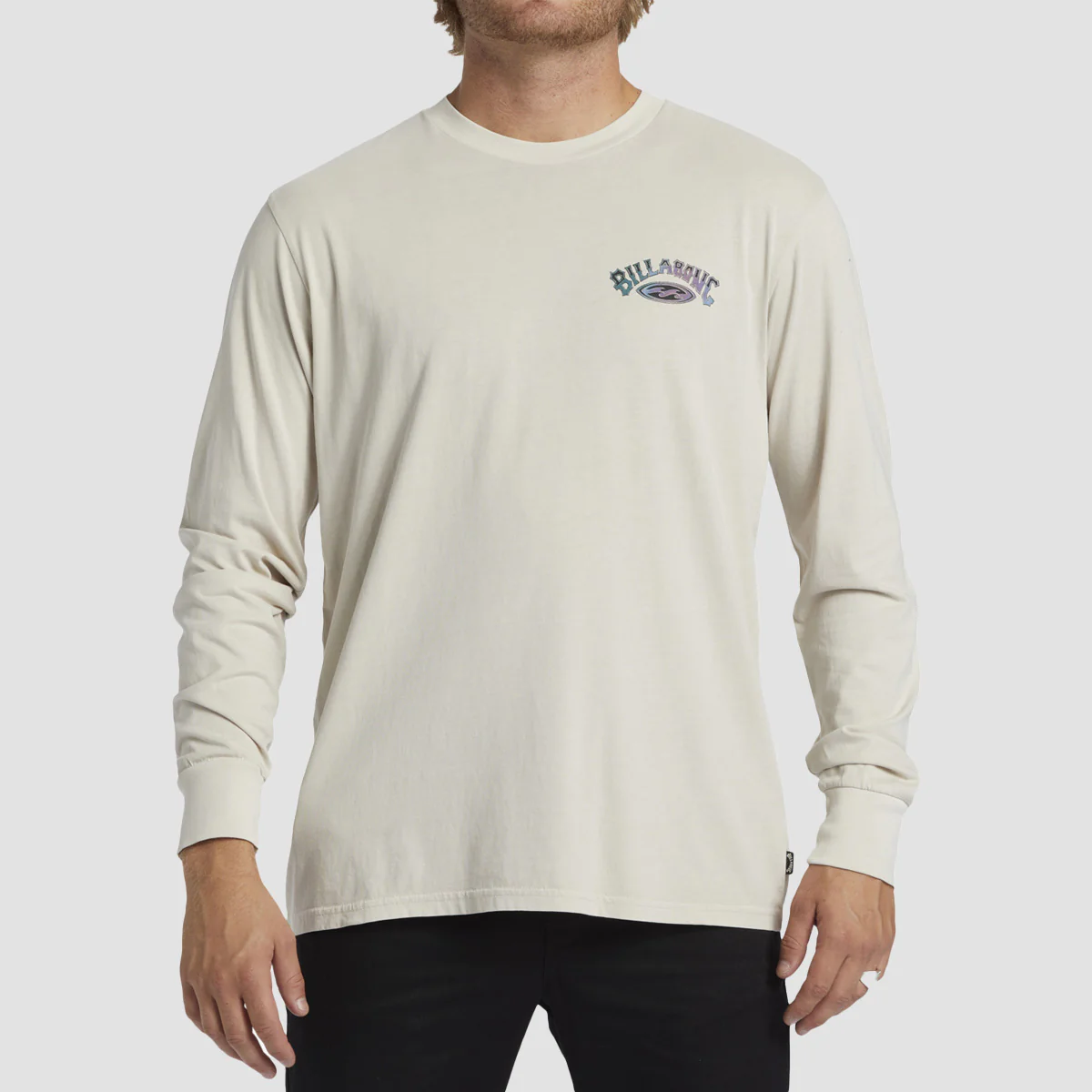 Billabong Arch Wash Longsleeve T-Shirt Stone