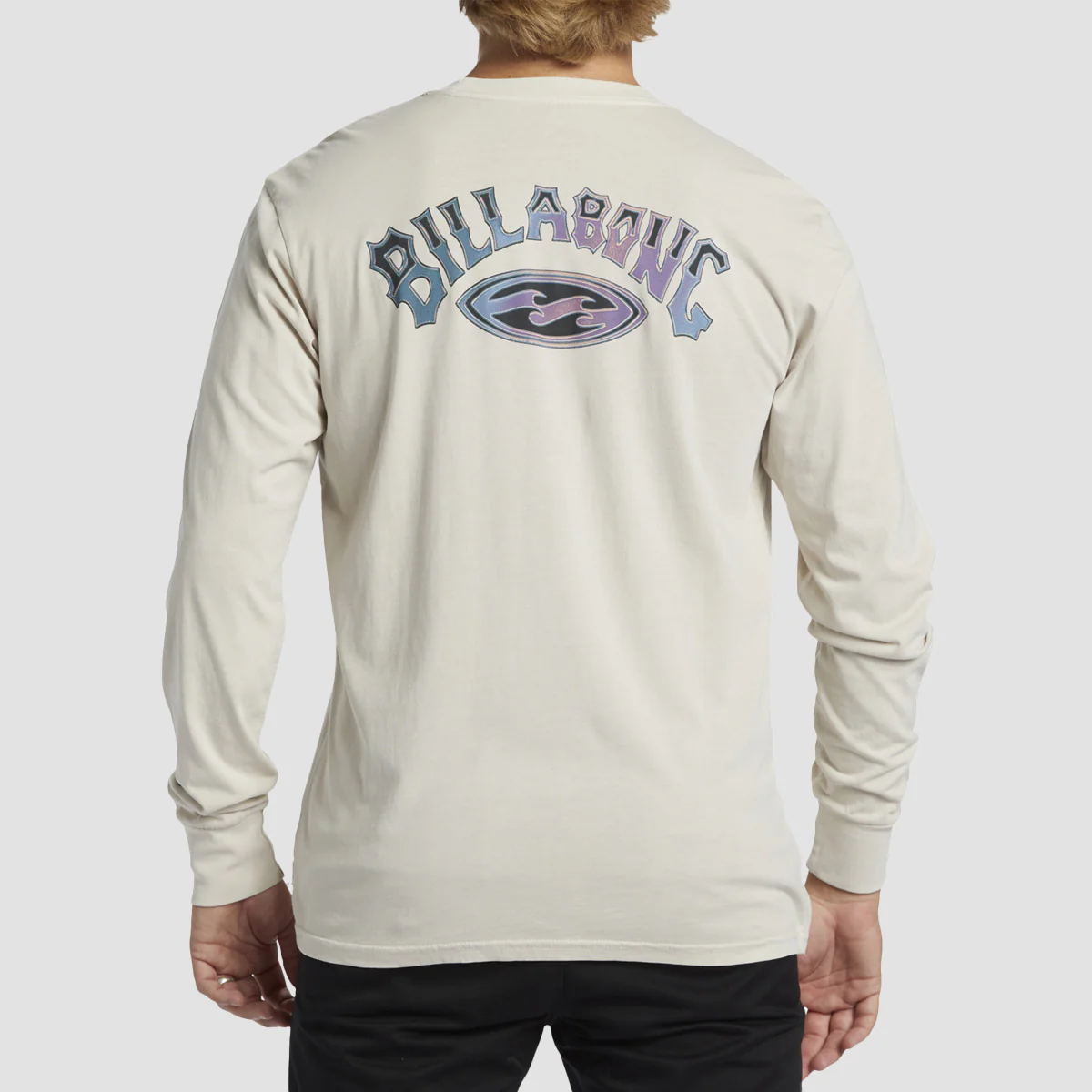 Billabong Arch Wash Longsleeve T-Shirt Stone - Image 2