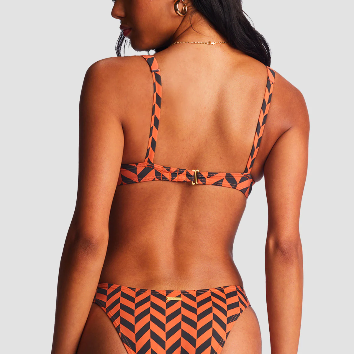 Billabong Cross Step Emma Underwired Bikini Top Brick - Womens - Image 2