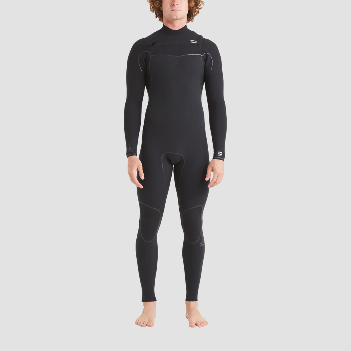 Billabong Furnace 4/3mm Chest Zip Wetsuit Black