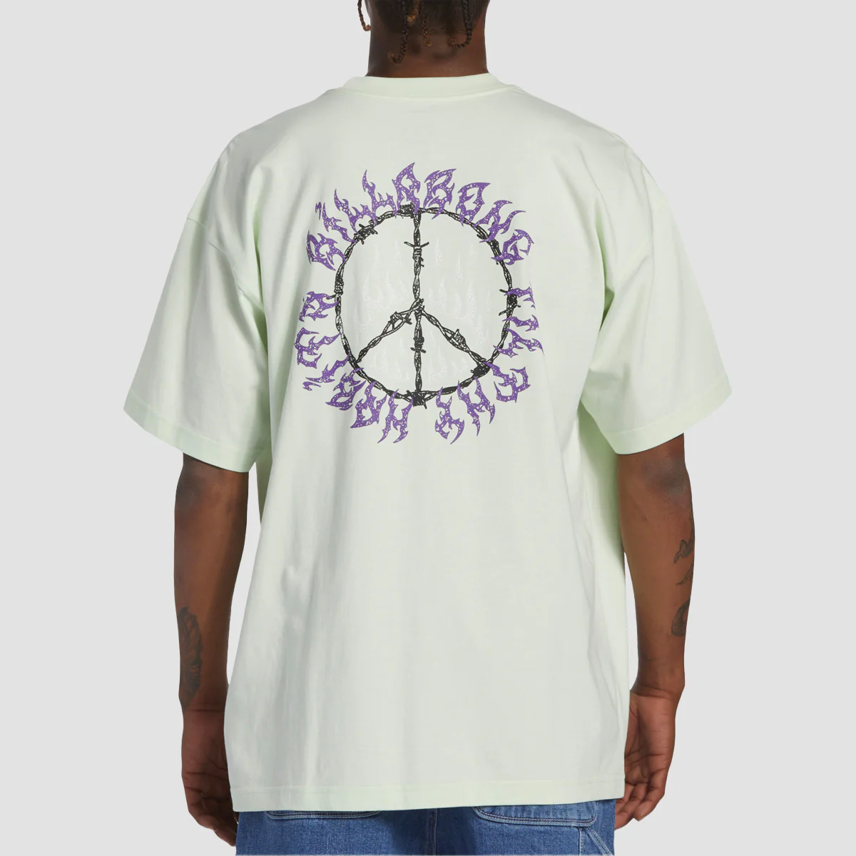 Billabong Harmony OG T-Shirt Mint Cream - Image 2