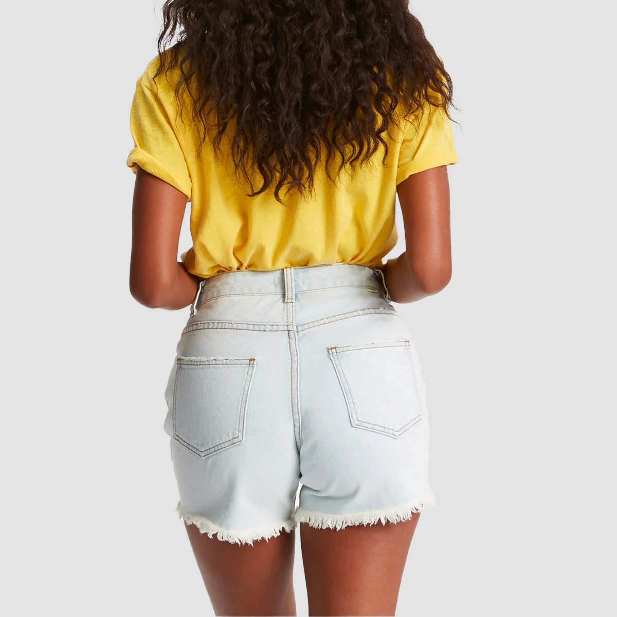 Billabong How Bout That Denim Shorts Rain Drop - Womens - Image 2
