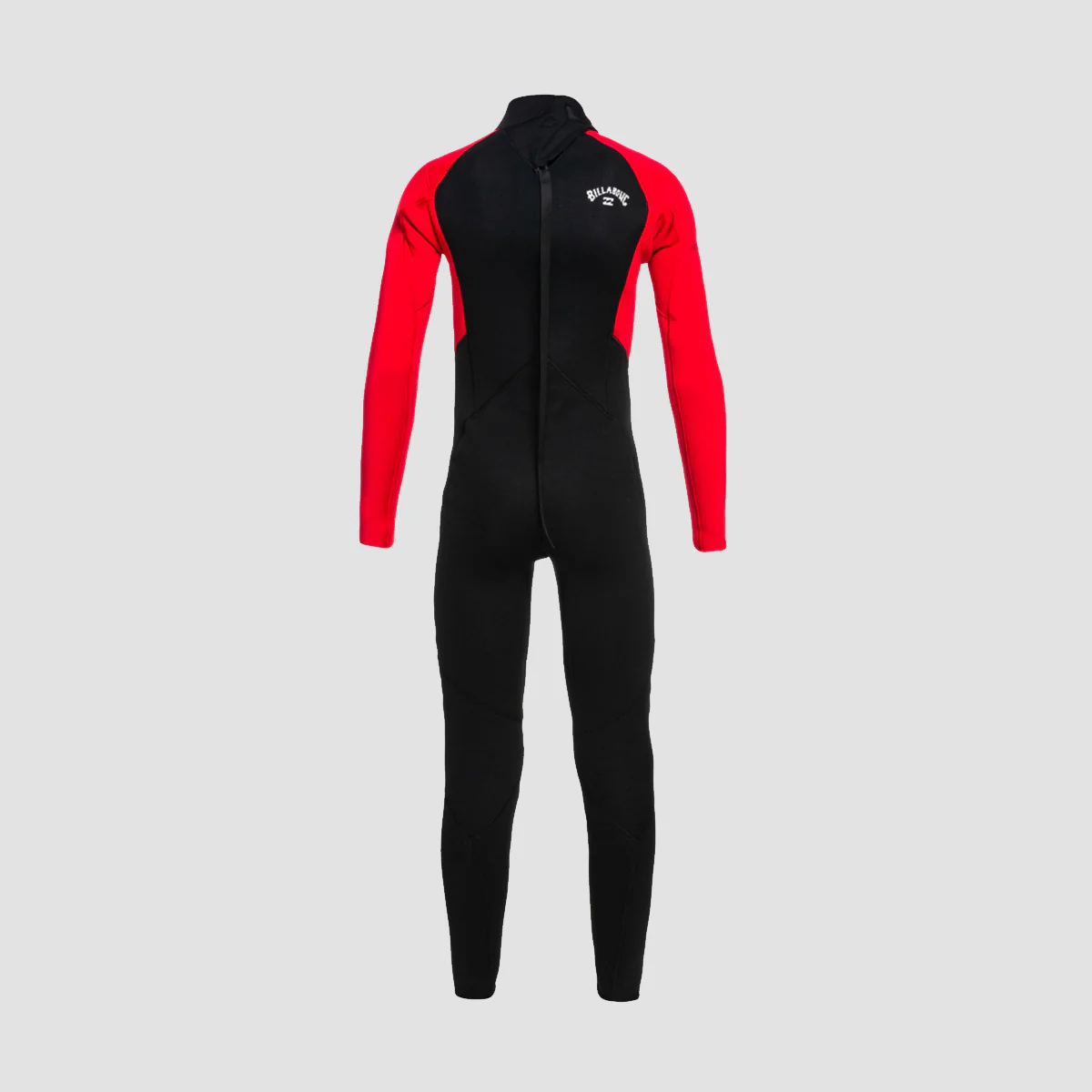 Billabong Intruder 3/2mm Back Zip Wetsuit Red - Kids - Image 2