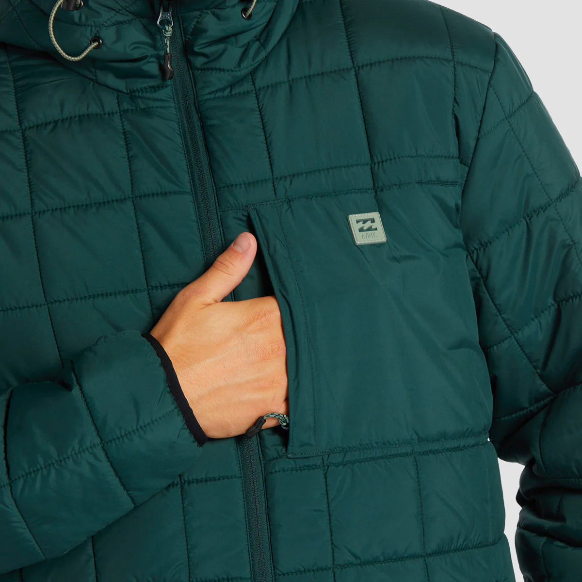 Billabong Journey Puffer Jacket Dark Forest - Image 3