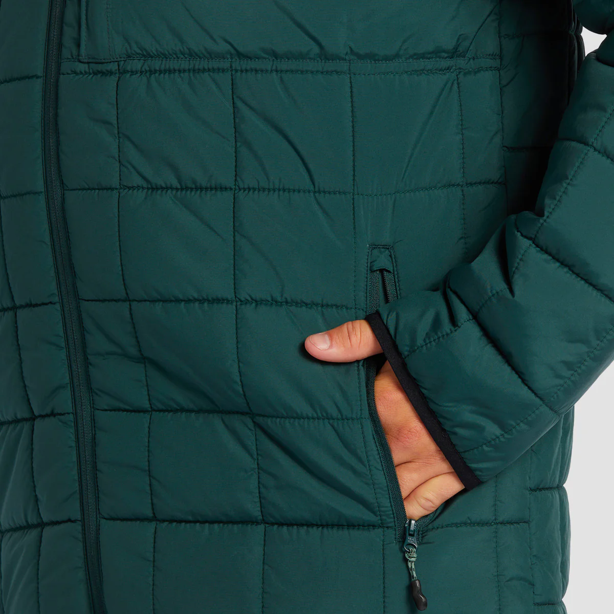 Billabong Journey Puffer Jacket Dark Forest - Image 4