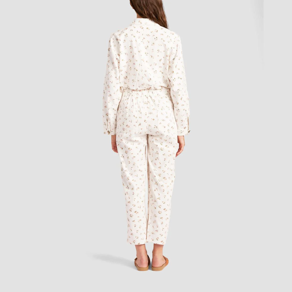 Billabong Just Work It Jumpsuit Salt Crystal - Womens - Image 2