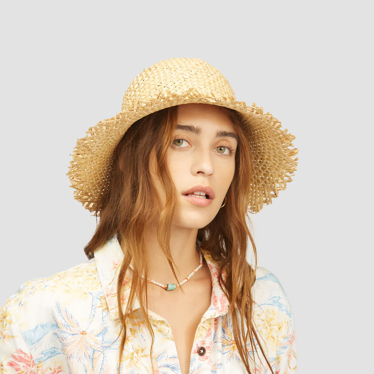 Billabong Pick A Straw Bucket Hat Natural - Womens - Image 2