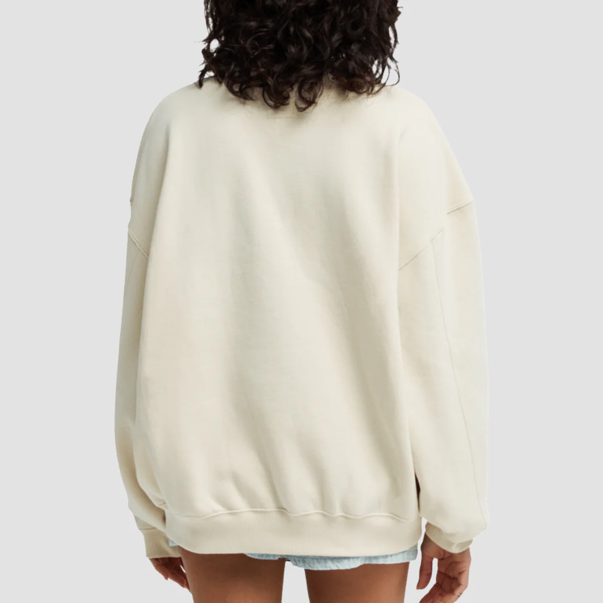 Billabong Point Break Crew Sweatshirt White Cap - Womens - Image 2