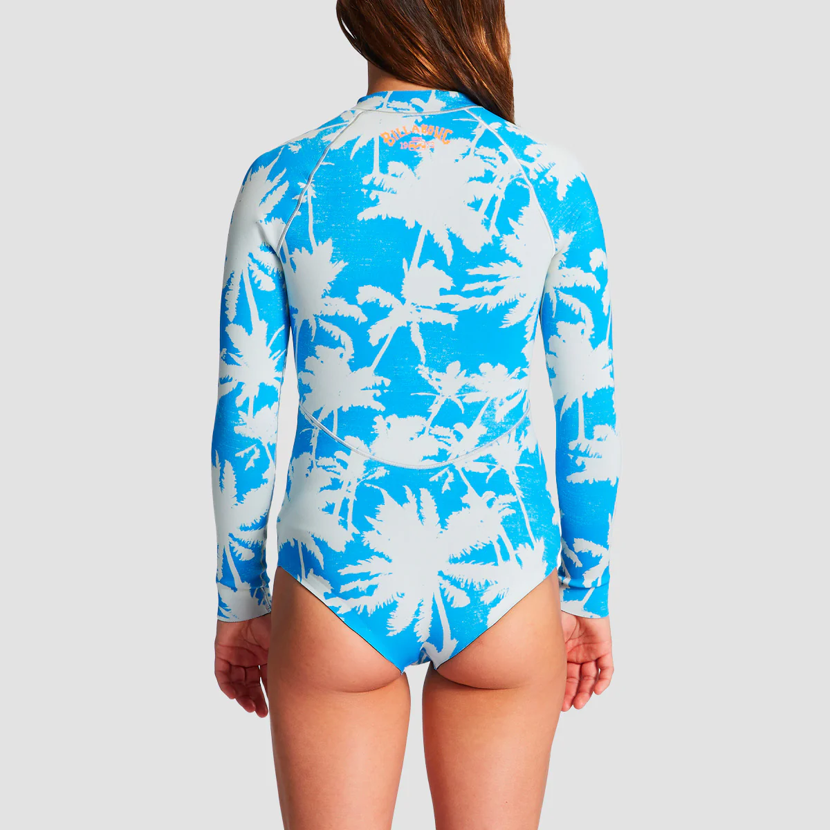 Billabong Salty Dayz 1/1mm Longsleeve Shorty Wetsuit Blue Hawaii - Womens - Image 2
