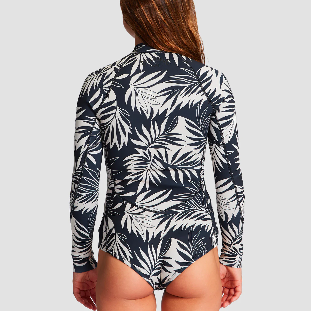 Billabong Salty Dayz 2/2mm Longsleeve Shorty Wetsuit In Paradise - Womens - Image 2
