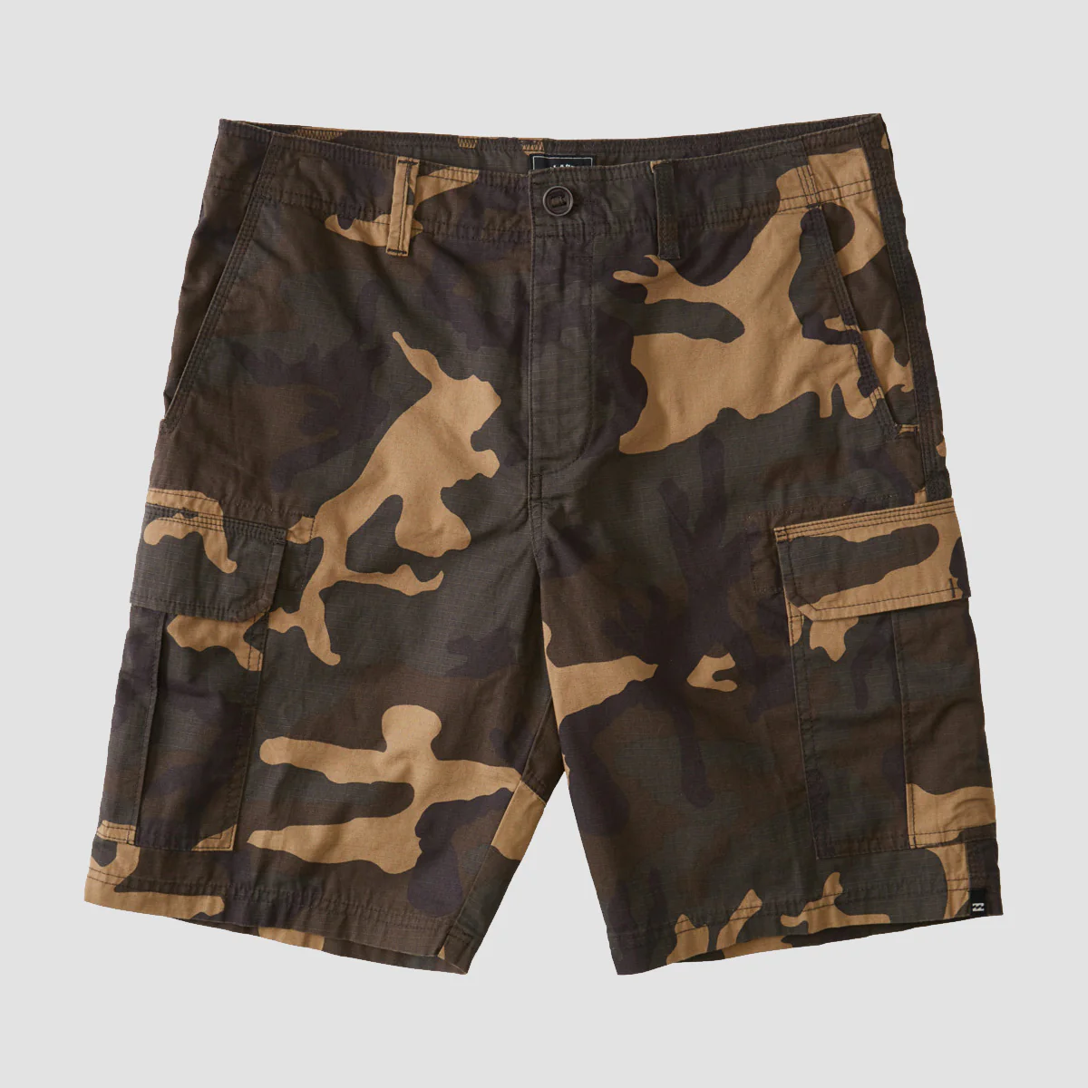 Billabong Scheme 21" Cargo Shorts Military Camo - Image 3