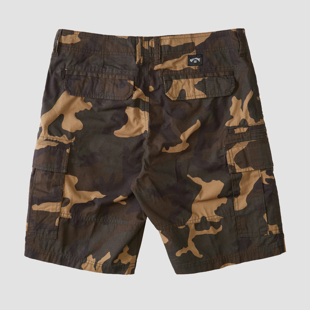 Billabong Scheme 21" Cargo Shorts Military Camo - Image 4