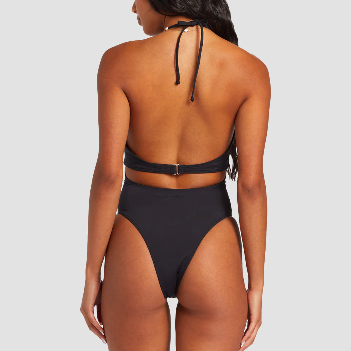 Billabong Sol Searcher One Piece Swimsuit Black Pebble - Image 2