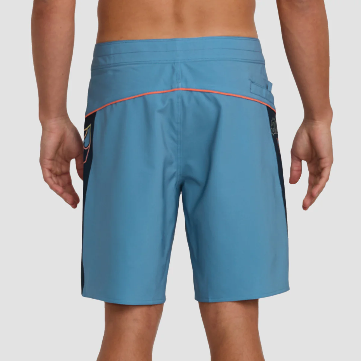 Billabong Straddie Pro 20" Boardshorts Glacier Blue - Image 3