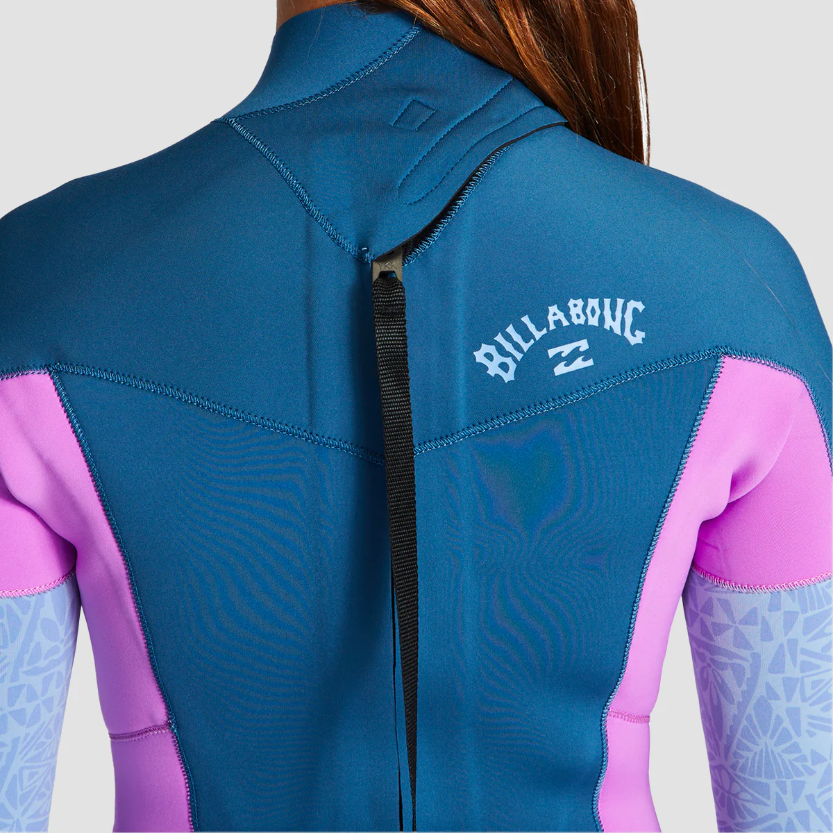 Billabong Synergy 4/3mm Back Zip Wetsuit Deep Sea - Womens - Image 3