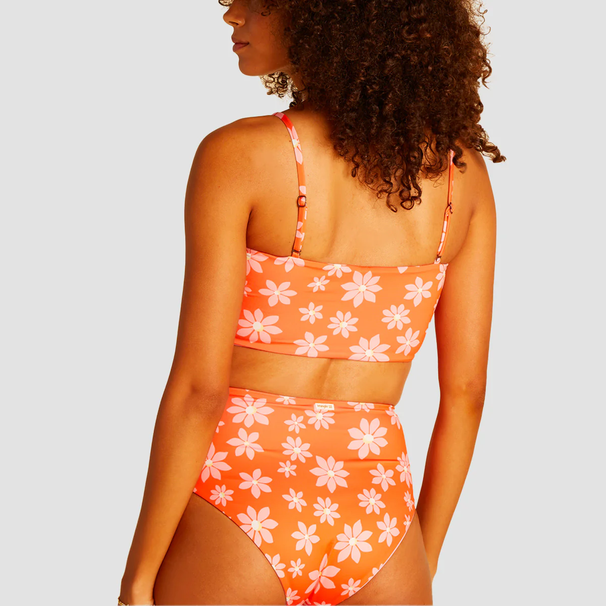 Billabong Wrangler Out West Dreamin Hi Retro Bikini Bottoms Fireside - Womens - Image 3