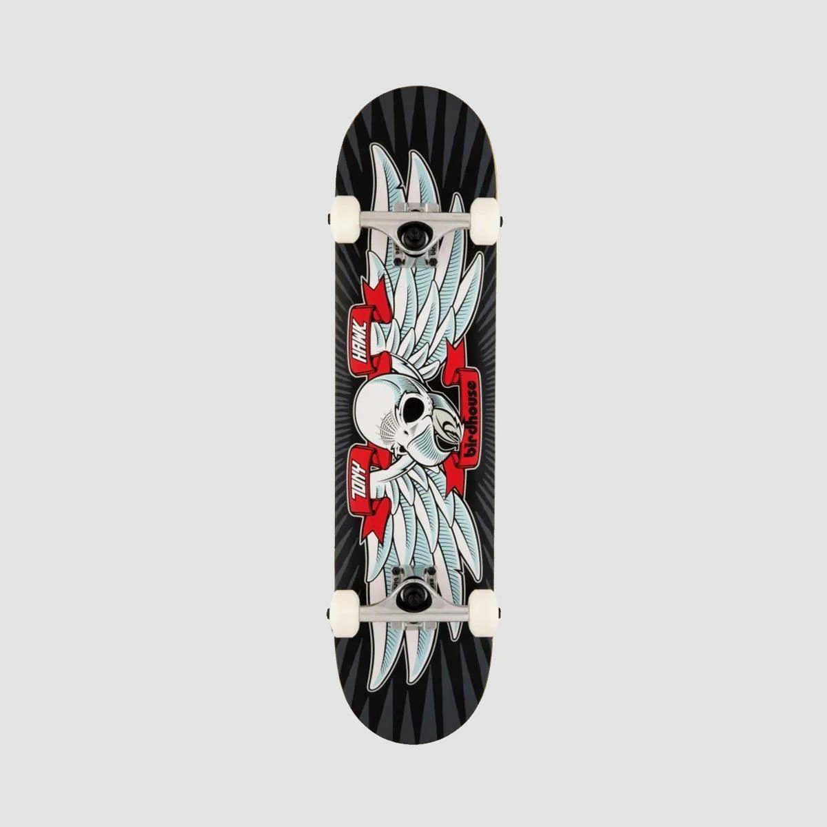 Birdhouse Falcon 1 Stage 3 Skateboard Black/Red - 8.125" - Image 2