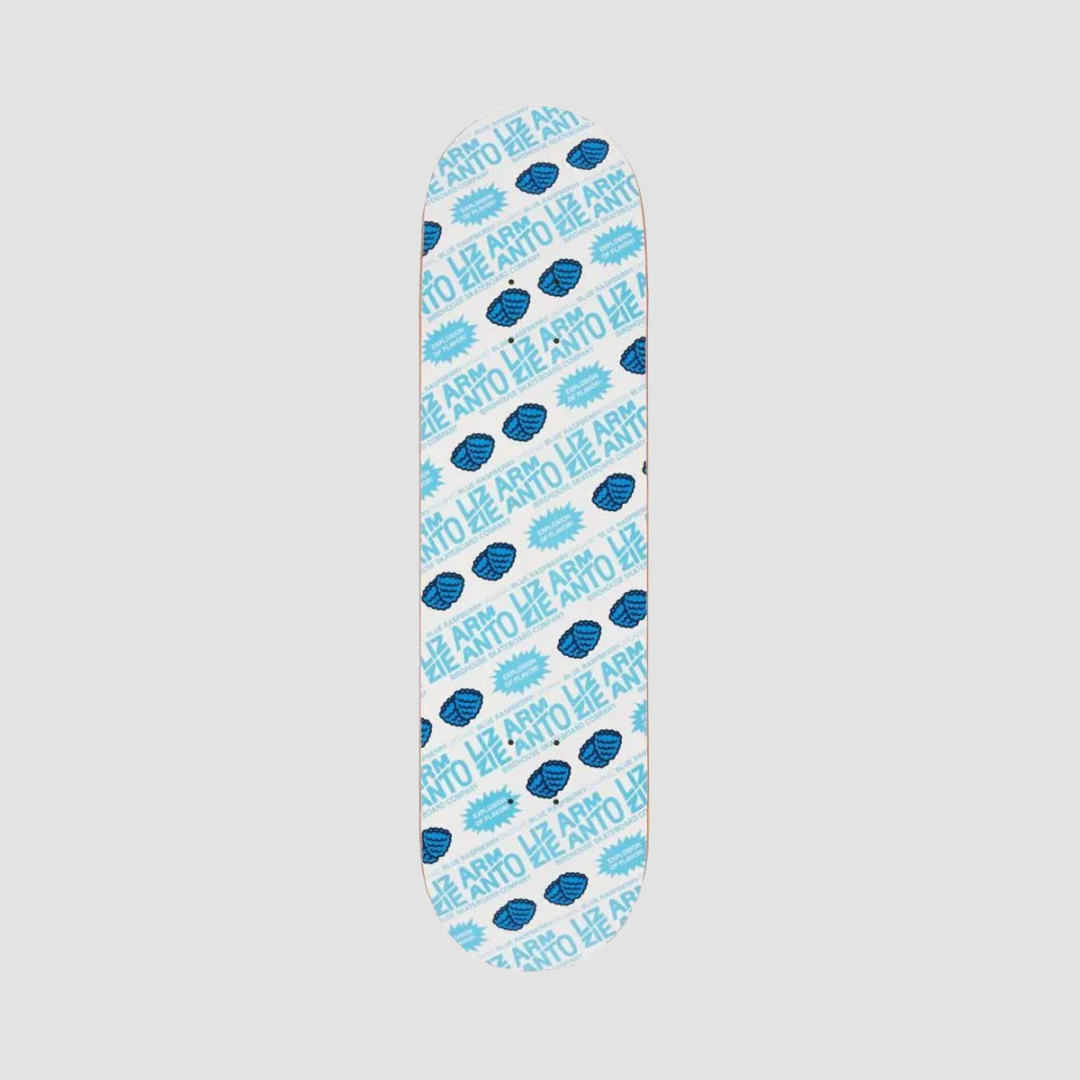 Birdhouse Lizzie Blue Razz Skateboard Deck Blue - 8.25"