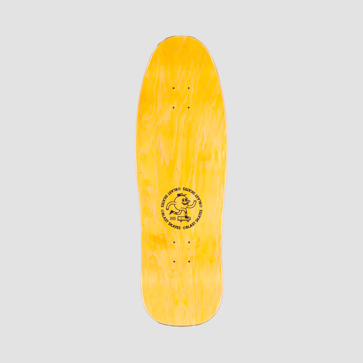 Blast Skates Mascot Doodle Custom Shape Skateboard Deck - 10" - Image 2