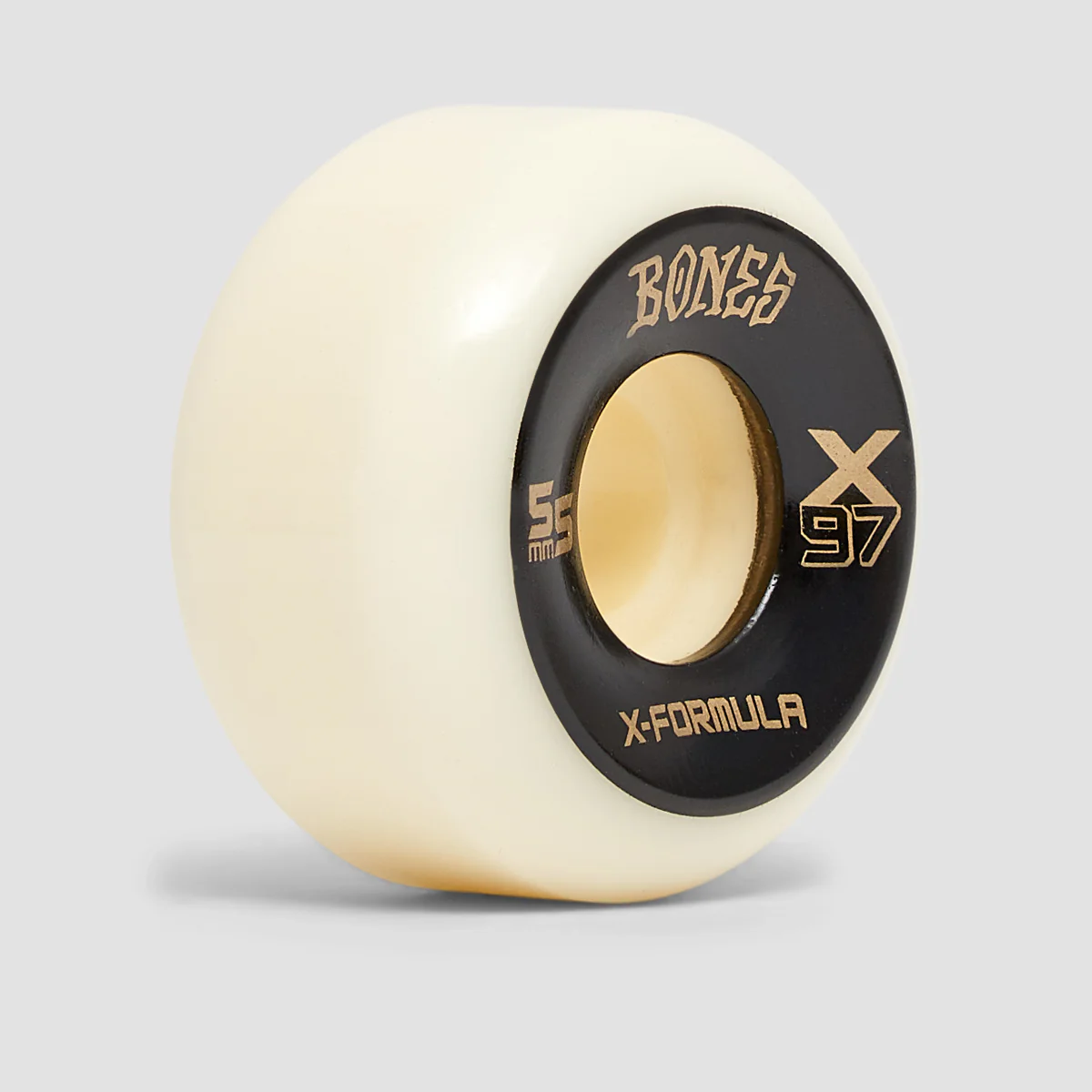 Bones X-Formula V5 Sidecut X97A Skateboard Wheels Natural 55mm - Image 2
