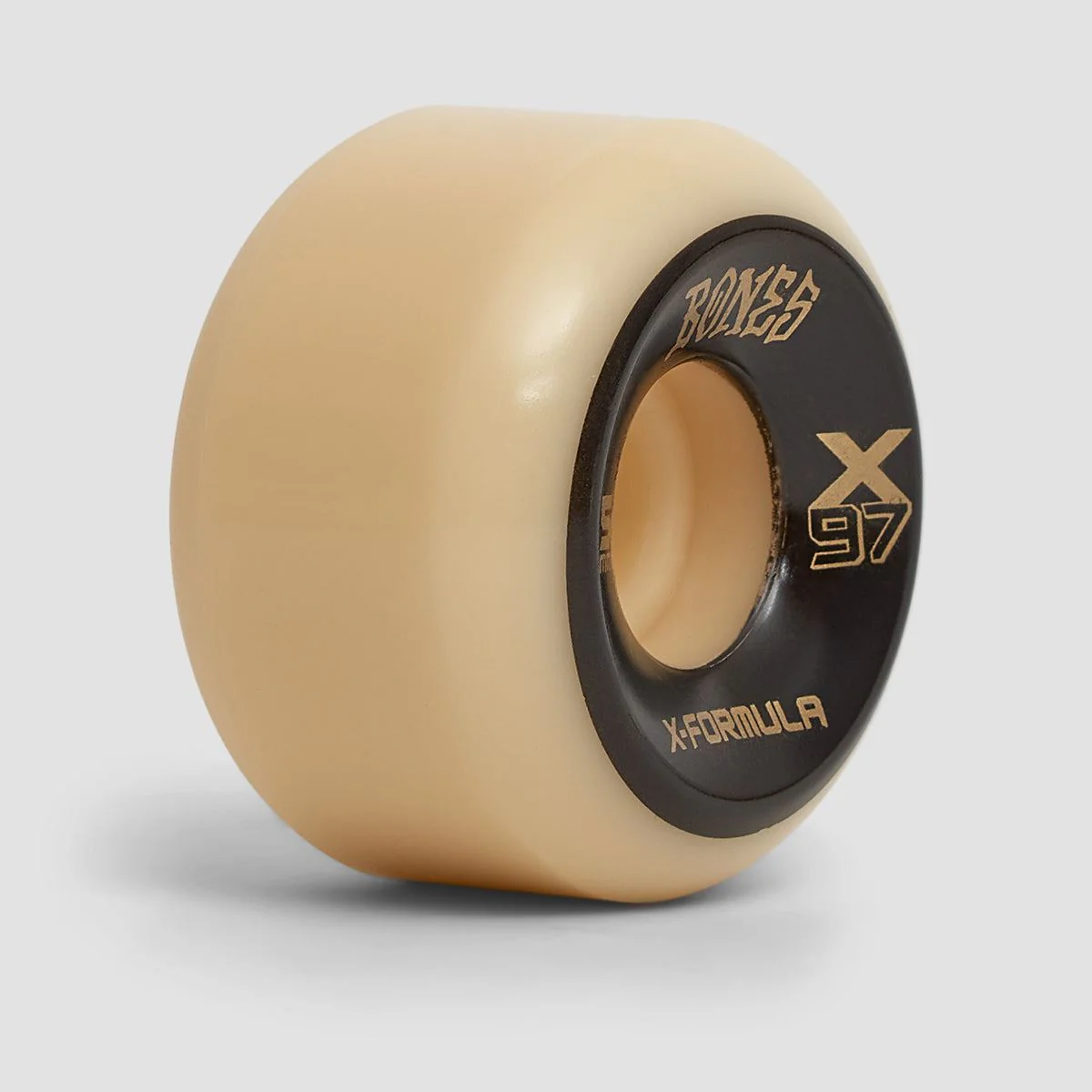 Bones X-Formula V6 Wide-Cut X97A Skateboard Wheels Natural 56mm - Image 2
