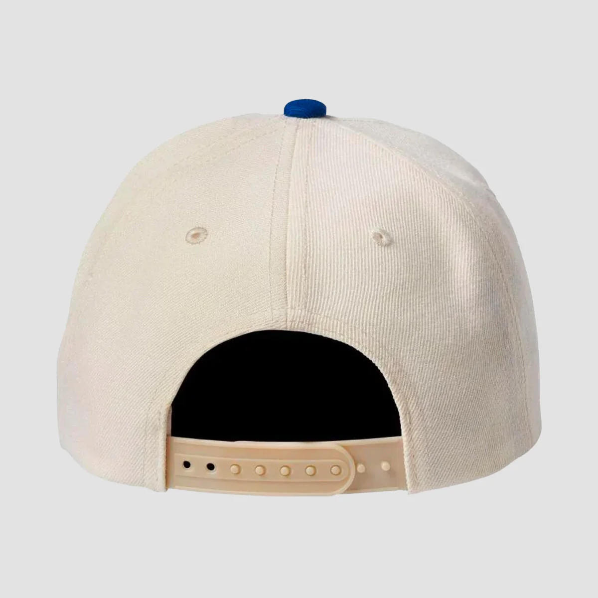 Brixton Crest C MP Snapback Cap Whitecap/Pacific Blue - Image 2