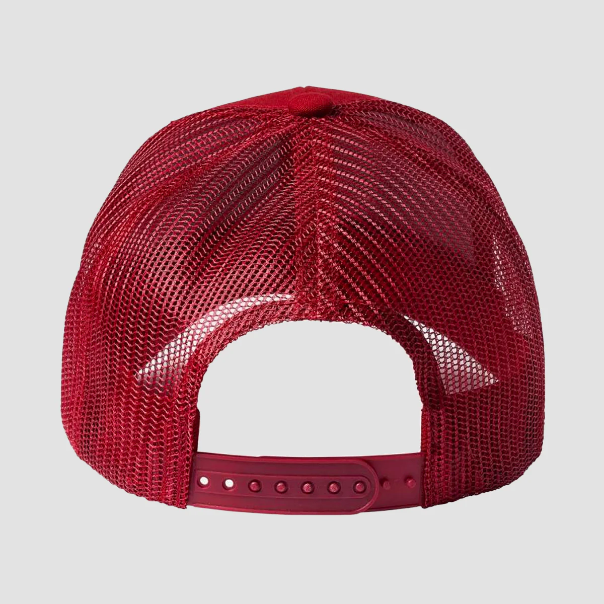 Brixton Crest X NetPlus MP Trucker Cap Burgundy/Burgundy - Image 2