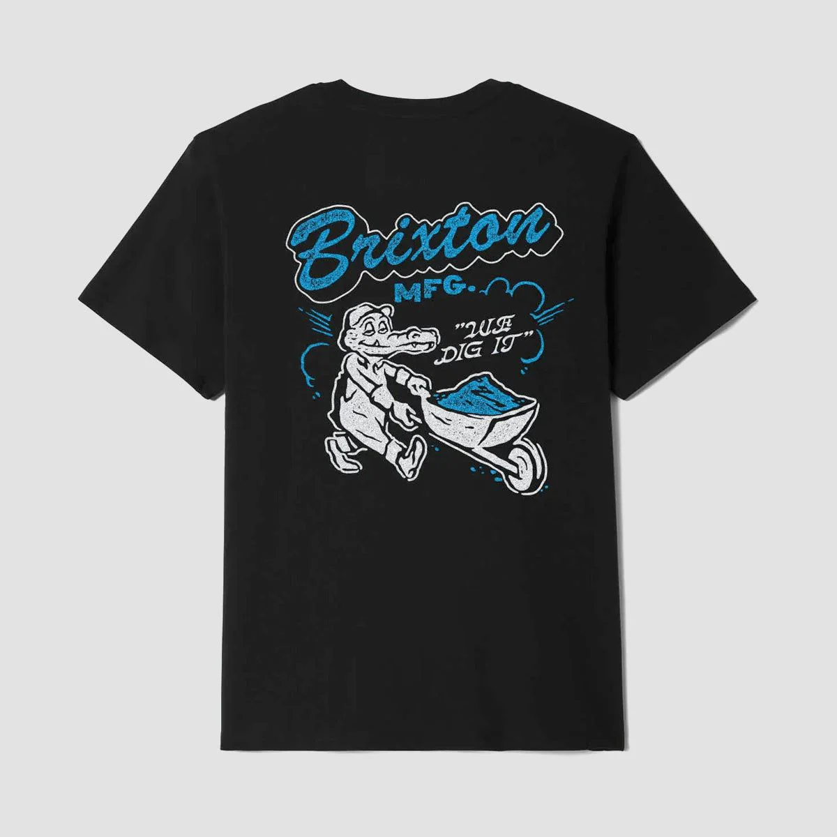 Brixton Dig It T-Shirt Black - Image 2