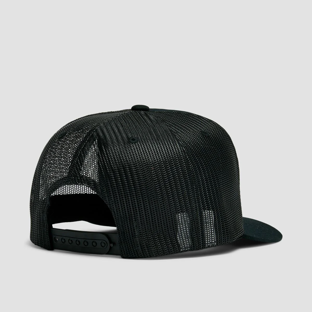Brixton Grade HP Trucker Cap Black/Orange/White - Image 2