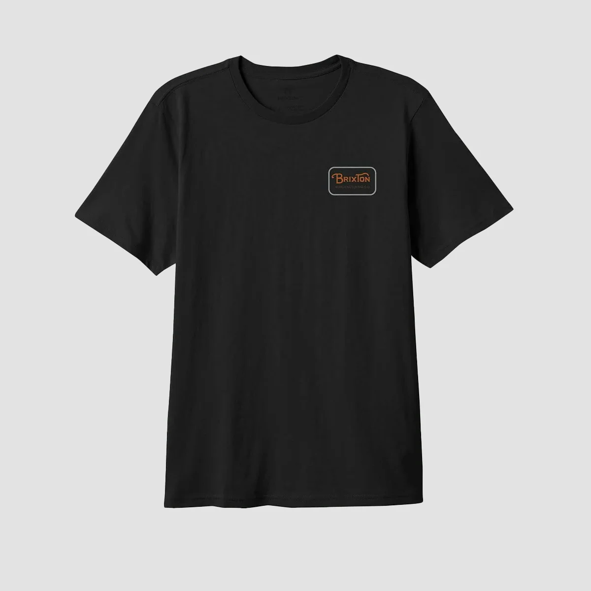 Brixton Grade T-Shirt Black/Rust/Smoke Grey
