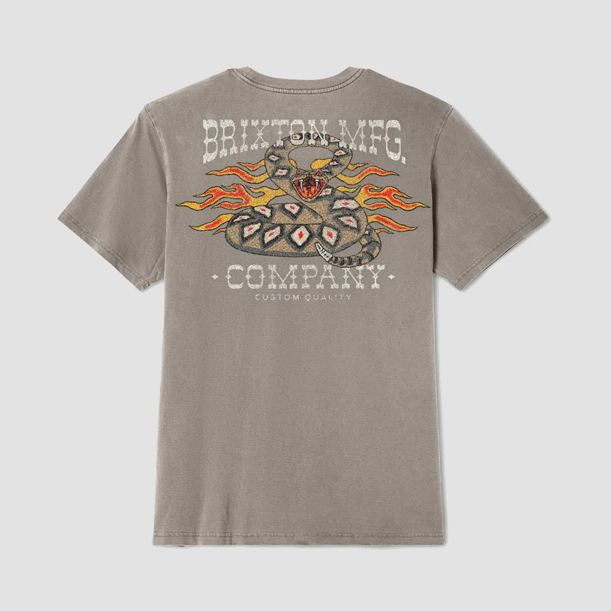 Brixton Hardee T-Shirt Cinder Worn Wash