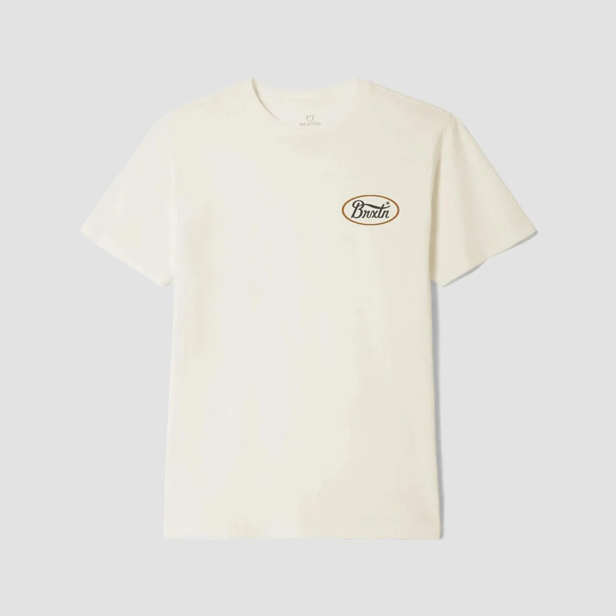 Brixton Parsons T-Shirt Cream/Pumpkin Spice/Washed Black - Image 2